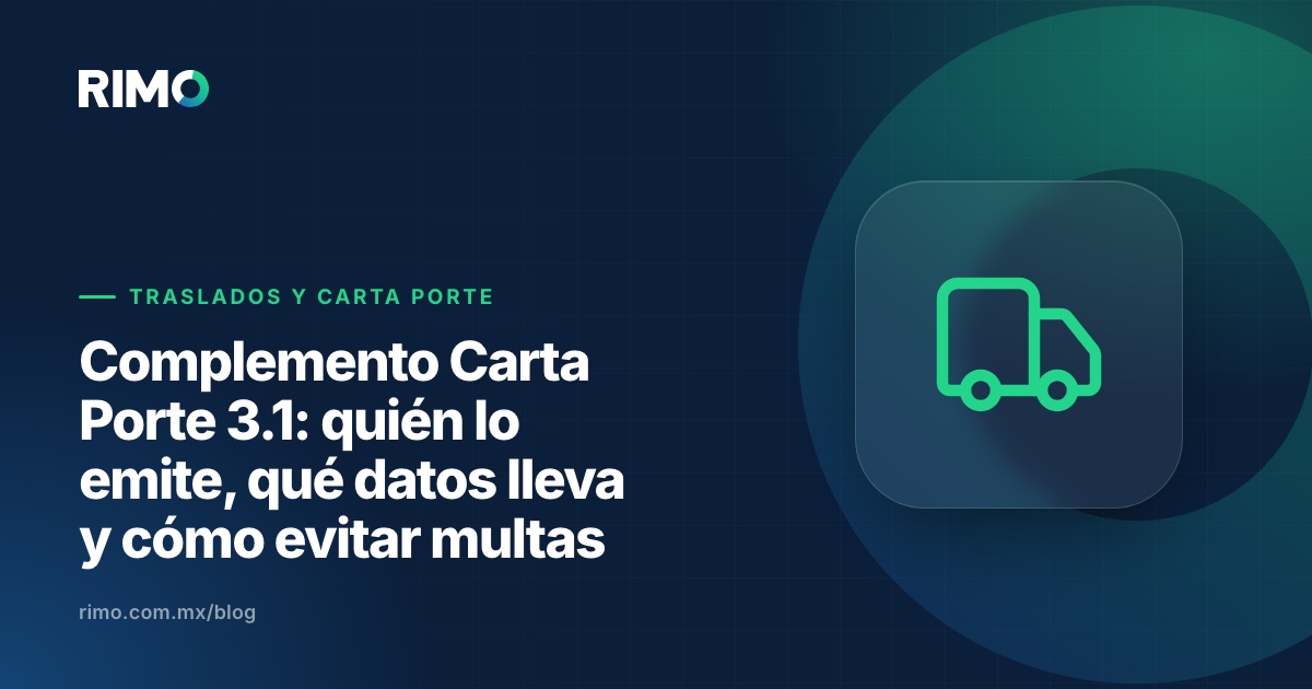 Ilustración de un camión de carga con un documento de carta porte