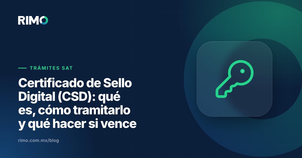 Ilustración de un certificado de sello digital con candado y llave