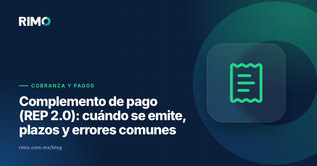 Ilustración de un recibo electrónico de pago ligado a varias facturas