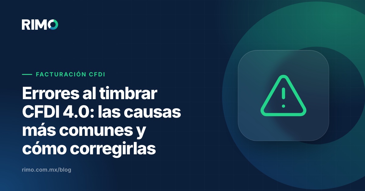 Ilustración de una factura con una alerta de rechazo y una lista de revisión