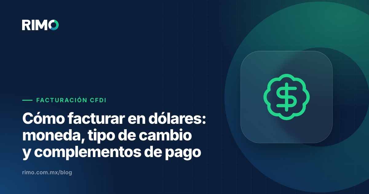Ilustración de una factura con símbolo de dólar y una gráfica de tipo de cambio