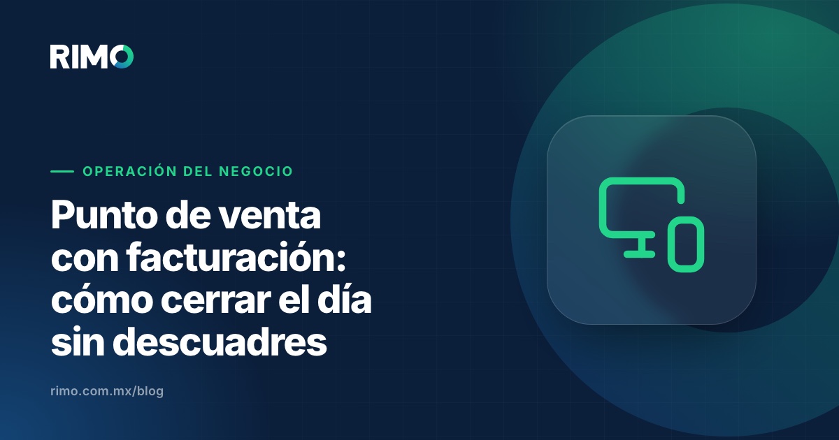 Ilustración de una caja de punto de venta con tickets y un corte de caja